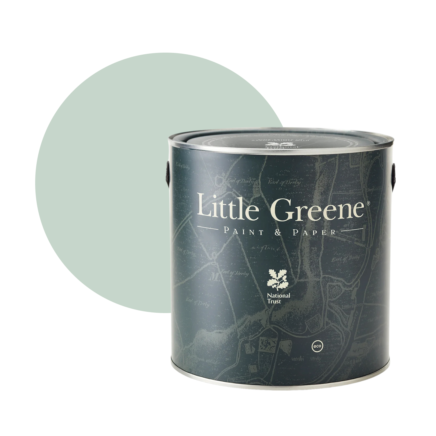 Little Greene Distemper - Aquamarine Mid No. 284 - 5L