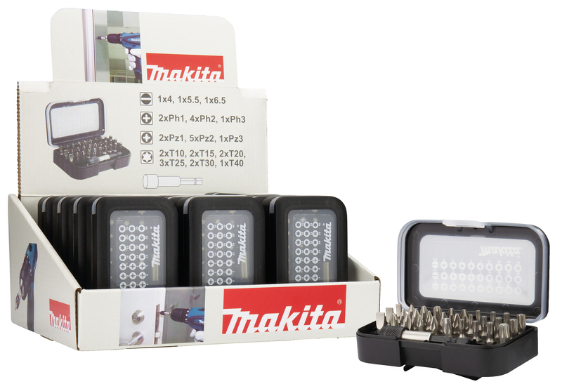 Makita D-30667-12 -31-delige Schroefbitset (12st)