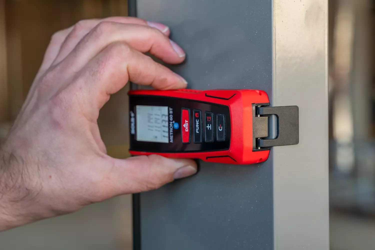 Sola METRON 60 BT Laser Afstandsmeter In Tas - Bluetooth - 60m thumbnail 3