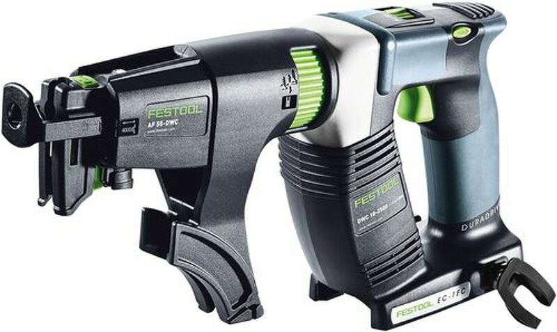 Festool DURADRIVE DWC 18-2500-Basic 18V Li-Ion Accu Bandschroefmachine Body In Systainer - 18Nm - 55mm - Koolborstelloos