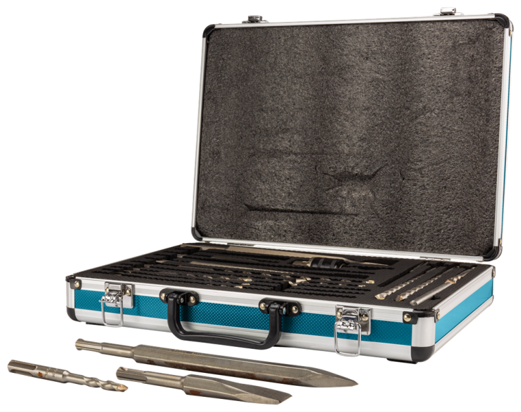 Makita D-71196 Boor-/beitelset 18-delig - Detailed view of the product