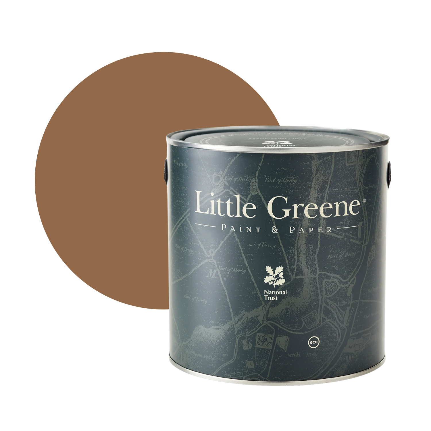 Little Greene Intelligent Eggshell - Affogato No. 342 - 1L