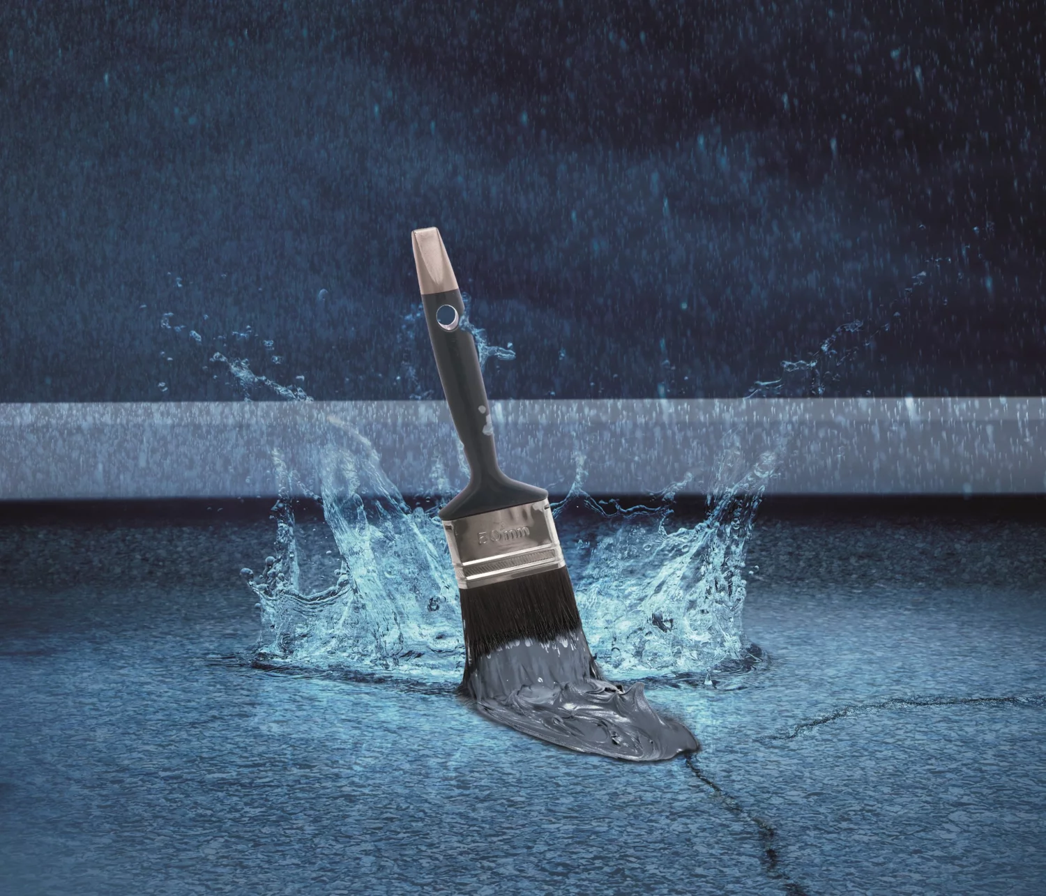 Rust-Oleum Fillcoat Fibres Dark Grey - 1L thumbnail 4