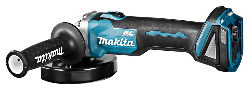 Makita DGA504ZJ 18V Li-Ion Accu Haakse Slijper Body In Mbox - 125mm - Koolborstelloos - Detailed view of the product
