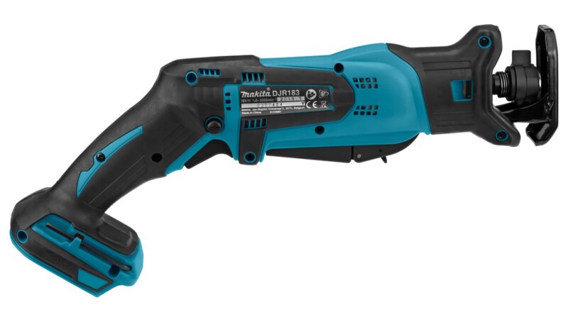 Makita DJR183RTJ 18V Li-Ion Accu Reciprozaag Set (2x 5.0Ah Accu) In Mbox - Snelwissel - Detailed view of the product