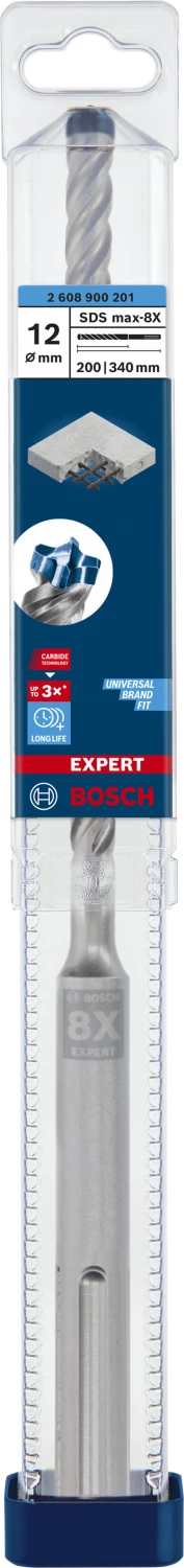 Bosch 2608900201 Hamerboor SDS Max-8X 12x200x340mm thumbnail 2
