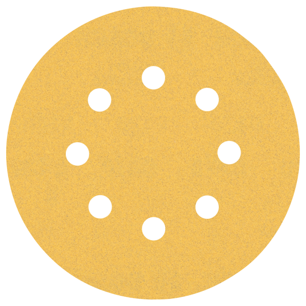 Bosch 2608900807 EXPERT Schuurvel C470 Best For Wood And Paint, Diameter 125 Mm, Korrel 120, 8 Gaten, 5x