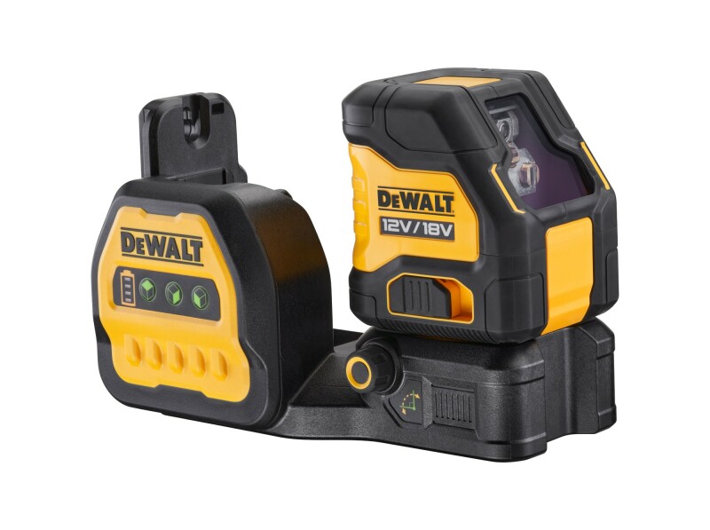 DeWALT DCE088NG18-XJ 12V / 18V Li-ion XR Accu Zelfnivellerende Kruislijnlaser Body In TSTAK Koffer - Groen - Detailed view of the product