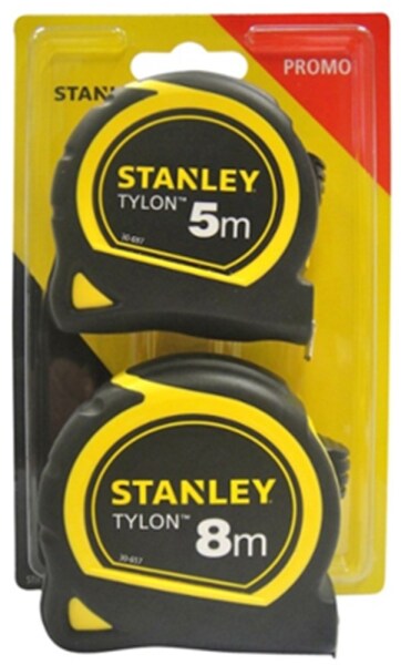 Stanley STHT0-74260 Tylon Rolmaatset - 5m / 8m - Detailed view of the product