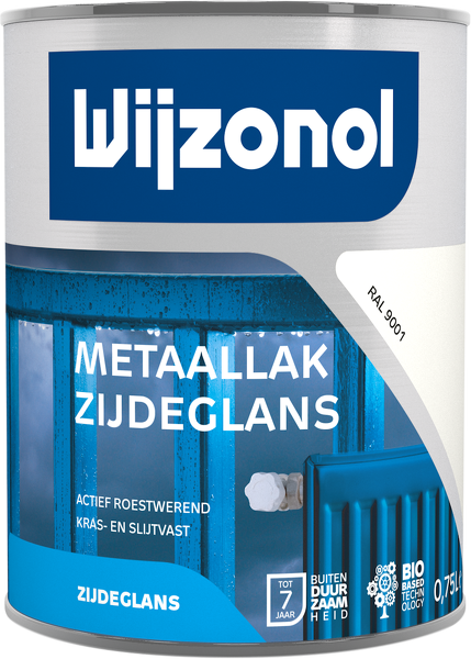 Wijzonol Metaallak Zijdeglans RAL 9001