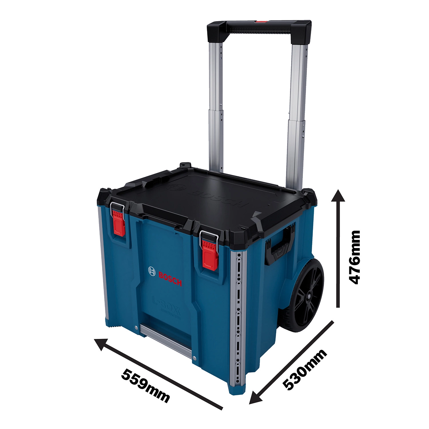 Bosch 1600A037E1 Opbergkoffer Trolley L-Boxx Contractor 476 Professional thumbnail 2