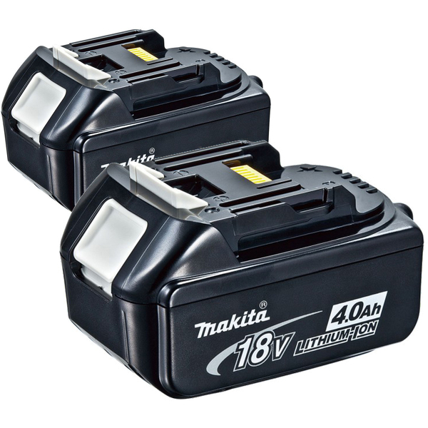 Makita BL1840B Duopack 18V Li-Ion Accu - 4.0Ah (2st) EAN: 88381459082