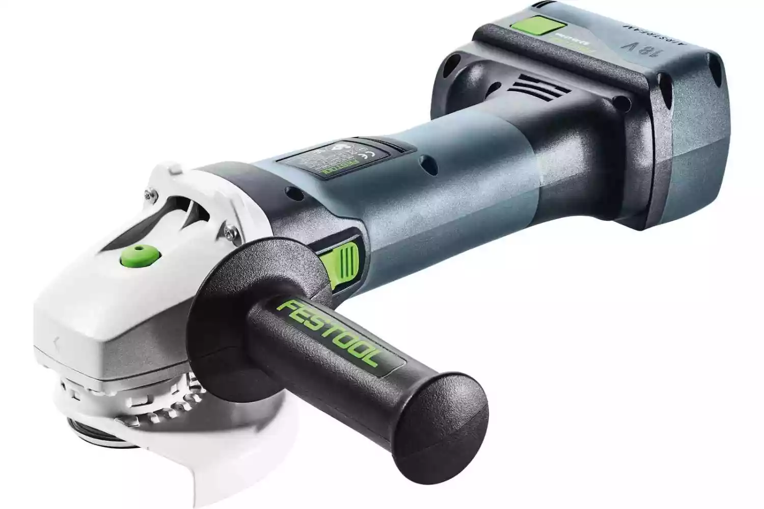 Festool AGC 18-125 50 EBI-Plus Accu Haakse Slijper 18V 5.0Ah in Systainer - 577700