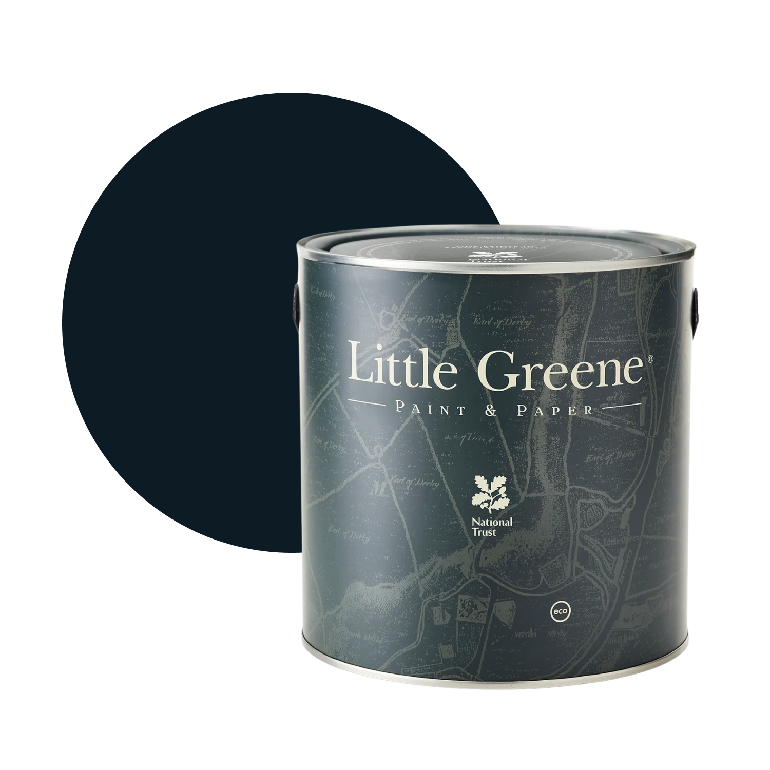 Little Greene Intelligent Floor Paint - Basalt No. 221 - 2,5L