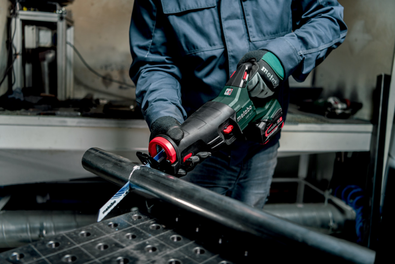 Metabo SSEP 18 LT 18V Li-ion Accu Reciprozaag Body In MetaBox - Detailed view of the product