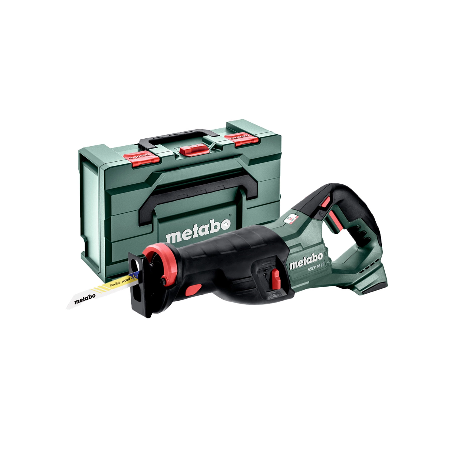 Metabo SSEP 18 LT 18V Li-ion Accu Reciprozaag Body In MetaBox