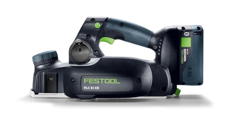 Festool HLC 82 EB-Basic-Set 18V Accu Schaafmachine Incl Accessoires In Systainer - 82mm - Detailed view of the product