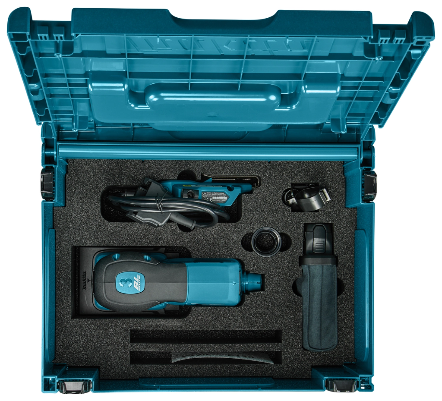 Makita BO005CGZJNL XGT 40V Li-ion Accu Handpalm Vlakschuurmachine In Mbox - 80x130mm thumbnail 2