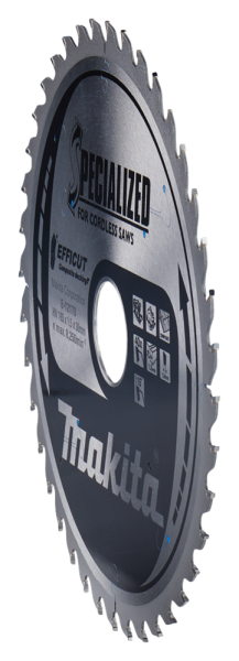Makita E-12170 Efficut Cirkelzaagblad WPC - 185x30x1,5mm 40T - Detailed view of the product