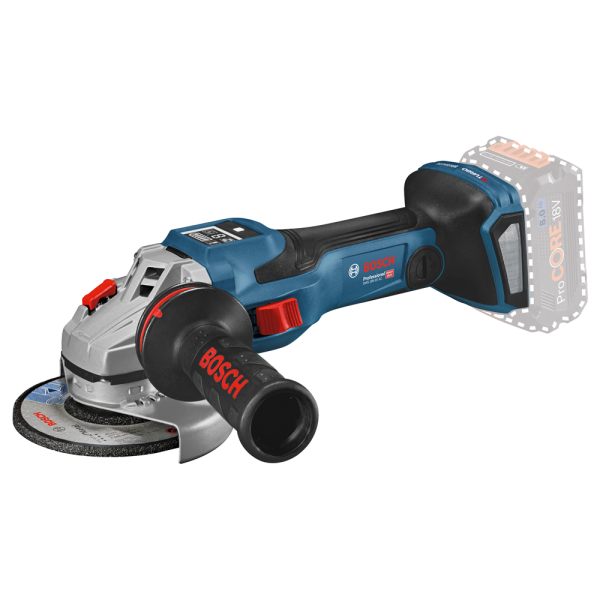 Bosch GWS 18V-15 SC 18V Li-ion Accu BiTurbo Haakse Slijper Body In L-Boxx - 125mm - Koolborstelloos - Detailed view of the product