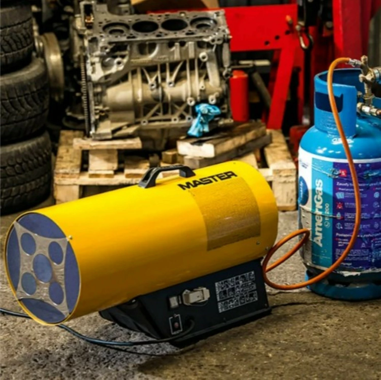 Master BLP33M-N Propaangas Werkplaatskachel - 33 KW - Nederland thumbnail 3