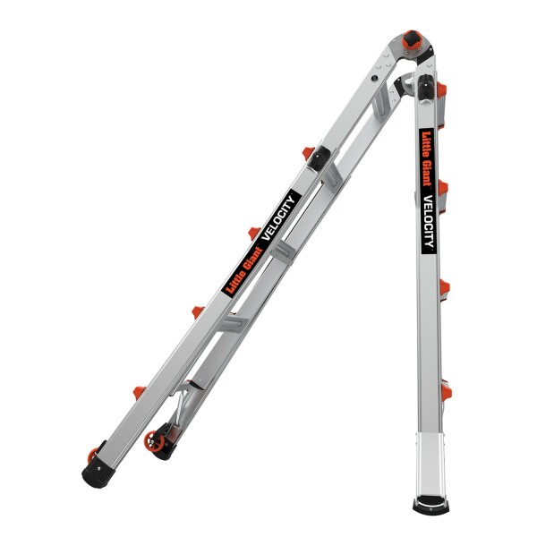 Little Jumbo 48414101 Little Giant Velocity Telescoopladder - 4 X 4 Treden - Detailed view of the product