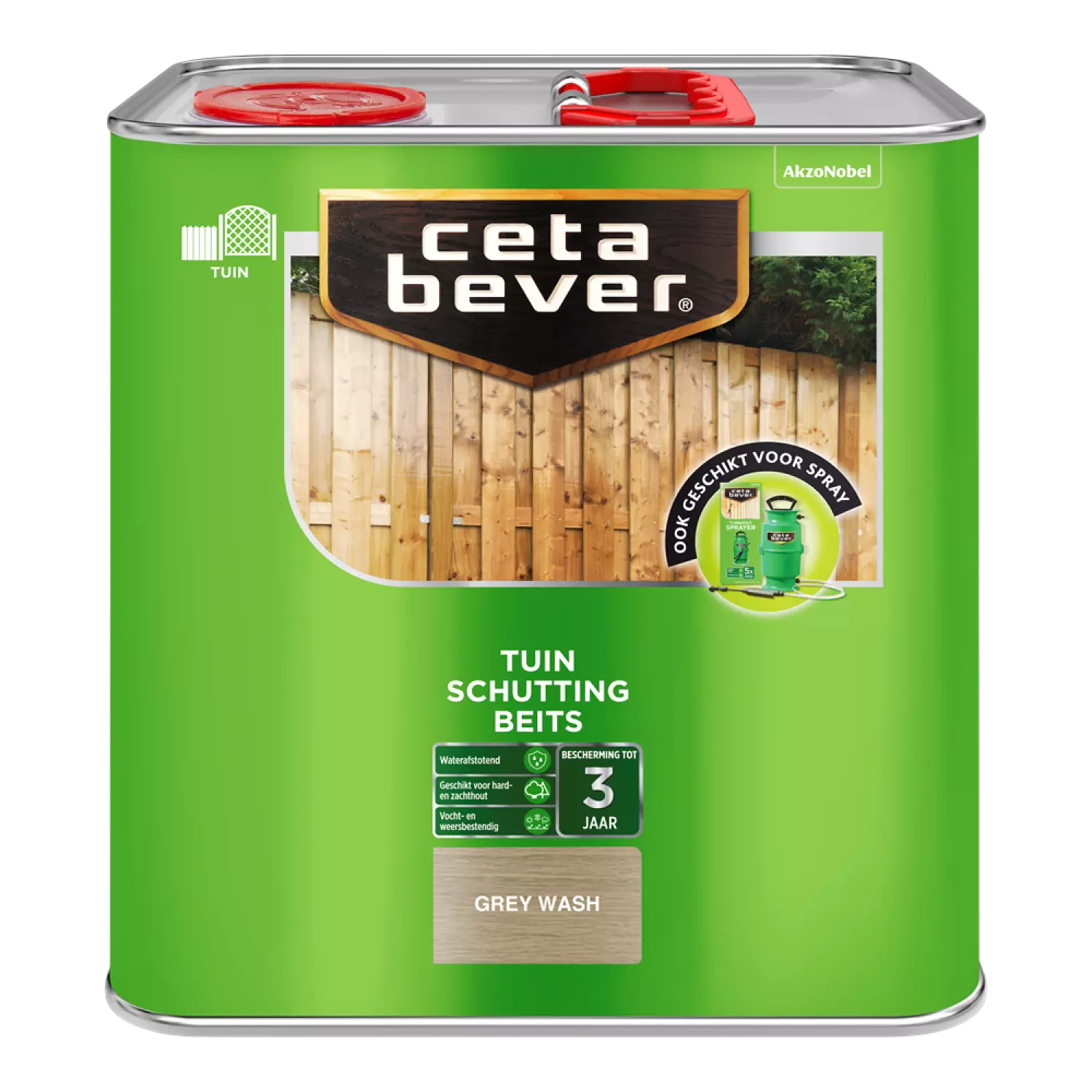 Cetabever Schuttingbeits - Grey Wash - 2,5L