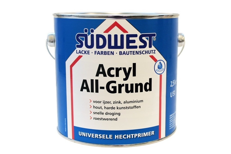 sudwest acryl allgrund u51 7001 grijs 0.375 ltr