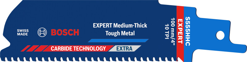 Bosch EXPERT S555HHC Medium-Thick Tough Reciprozaagblad - 50mm - Metaal afbeelding
