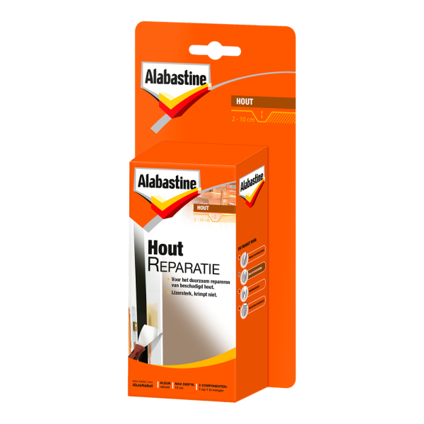 Alabastine Houtreparatieset - 150gr