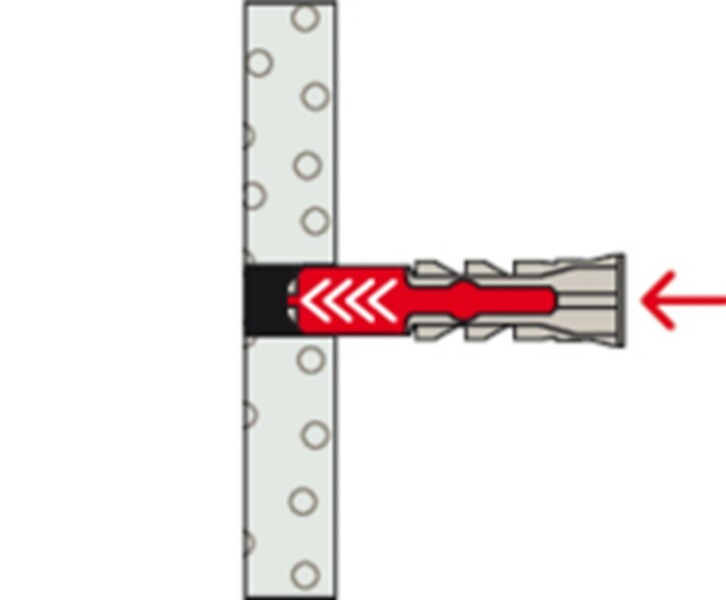 Fischer 538253 Universele Plug DuoPower - 12 X 60mm (25st) - Detailed view of the product