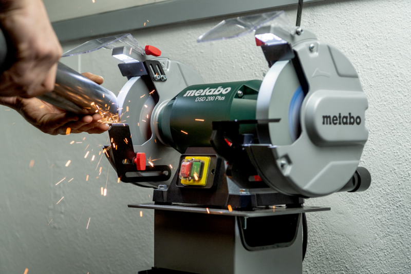 Metabo DSD 200 Plus Dubbele Slijpmachine - 200 X 25 X 32mm - 750W - Detailed view of the product