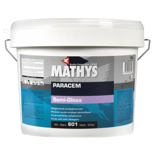 Mathys Paracem Semi-gloss 4 Liter