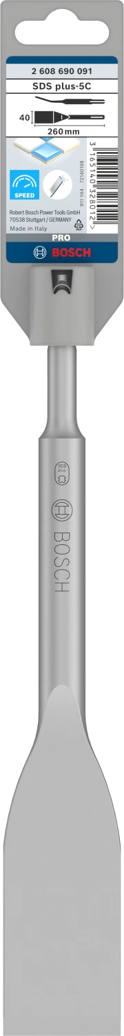 Bosch 2608690091 SDS-plus Tegelbeitel - 40 X 260mm thumbnail 2