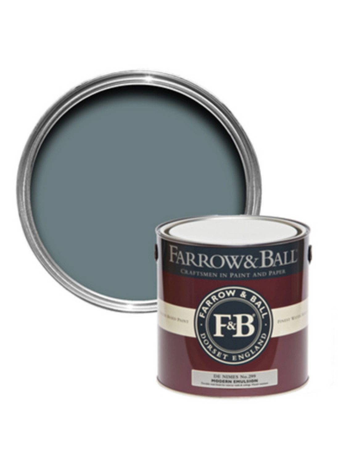 Farrow&Ball Modern Eggshell De Nimes No.299 - 0,75L
