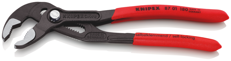 Knipex 8701180 Cobra HiTech Waterpomptang - 180mm - Detailed view of the product