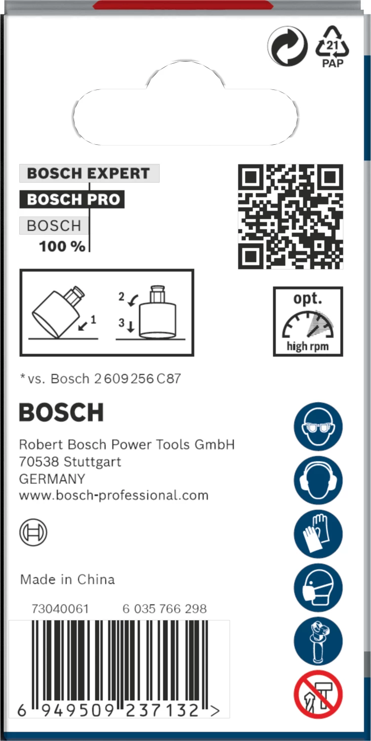 Bosch 2608901561 PRO Tile PC Plus Diamantgatzaag Voor Tegels - 44mm thumbnail 3