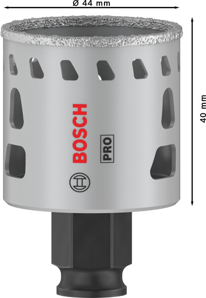 Bosch 2608901561 PRO Tile PC Plus Diamantgatzaag Voor Tegels - 44mm - Detailed view of the product