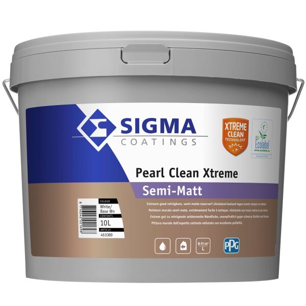sigma sigmapearl clean semi-matt wit 10 ltr