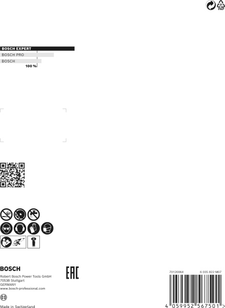 Bosch 2608901192 EXPERT X-LOCK Doorslijpschijf Carbide Multi Wheel 115mm - Detailed view of the product