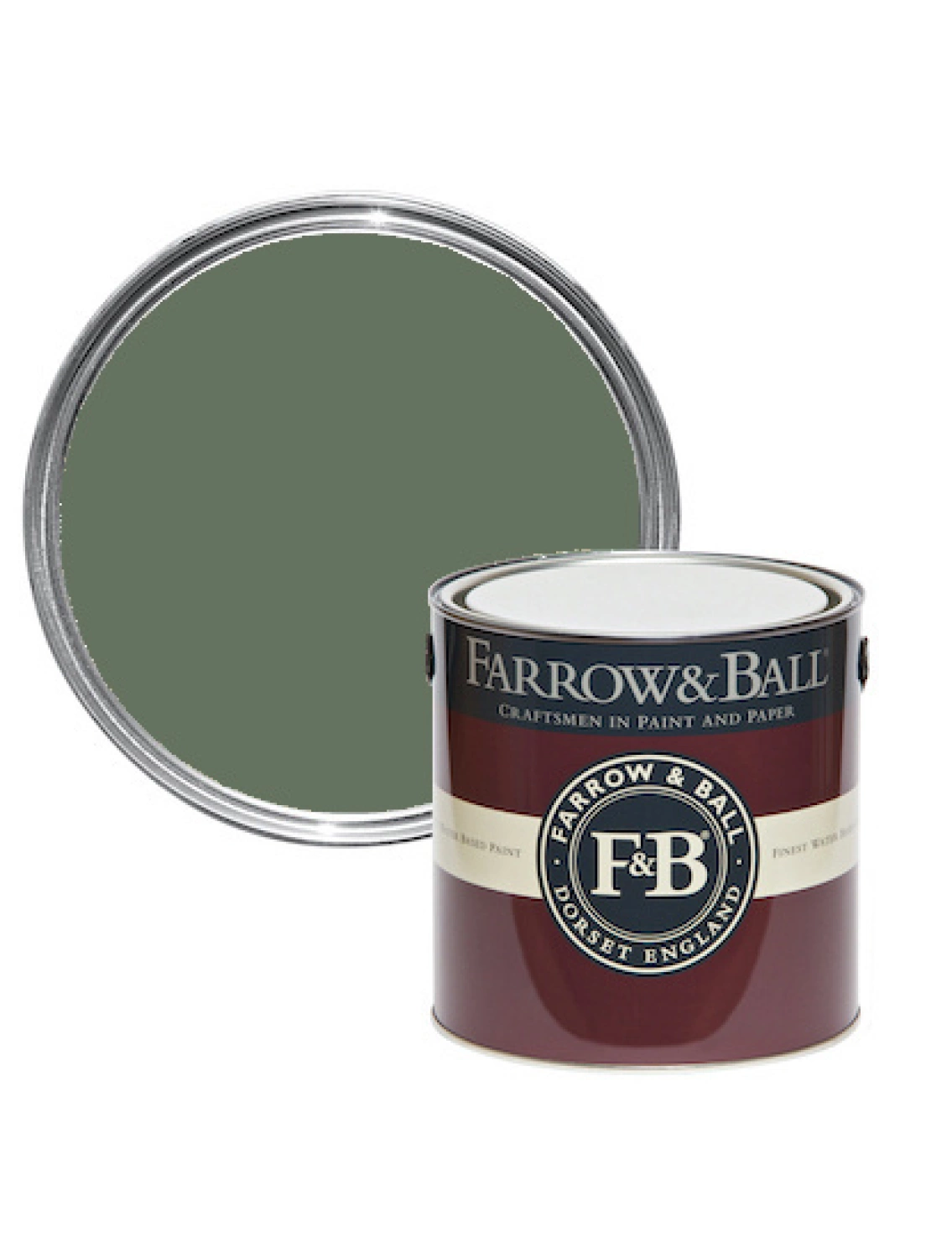 Farrow&Ball Flat Eggshell Dyrehaven No.9819 - 2,5L