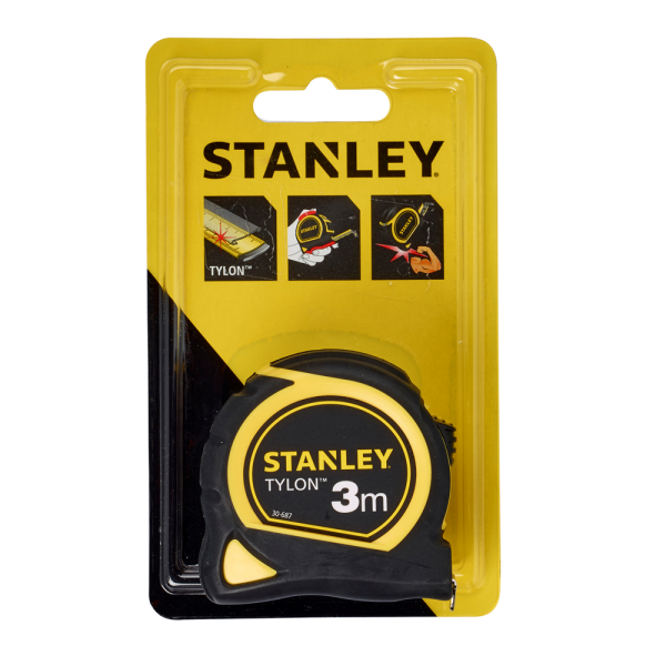 Stanley 0-30-687 Tylon Rolmaat - 3m X 12,7mm - Metrisch - Detailed view of the product