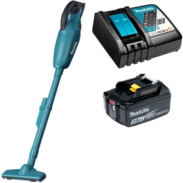 Makita DCL180RF 18V Li-Ion Accu Stofzuiger / Kruimeldief Set (1x 3.0Ah Accu)