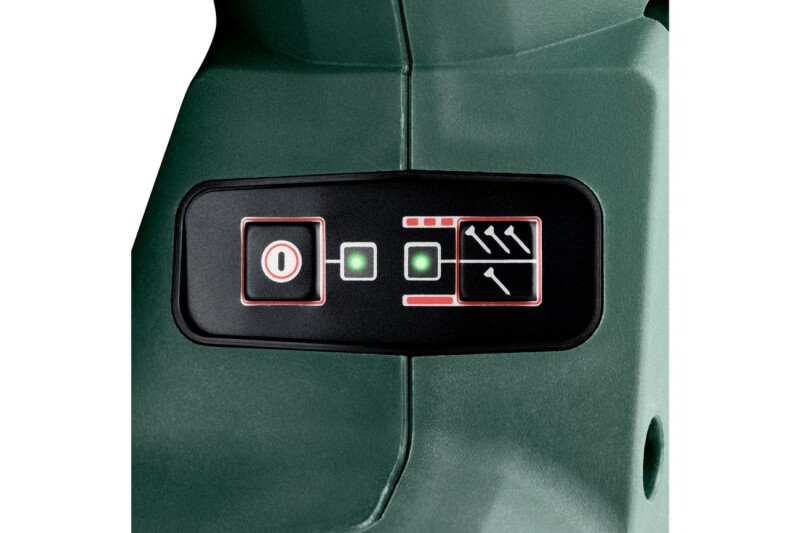 Metabo NFR 18 LTX 90 BL 18V Accu Tacker Set (2x 4.0Ah Accu) In MetaBOX - 50-90mm - Detailed view of the product