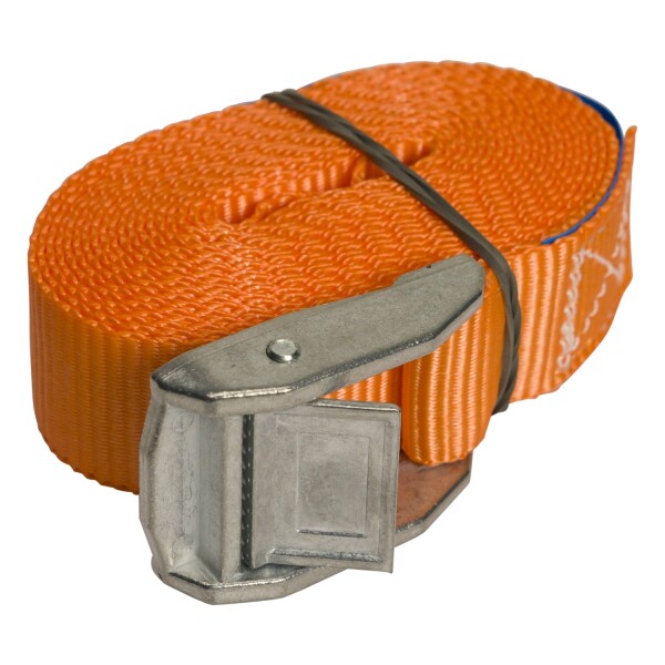 Konvox LAZE1400-3010 Spanband Eindloos Met Klemgesp - 3m X 25mm - LC175/350 - Oranje