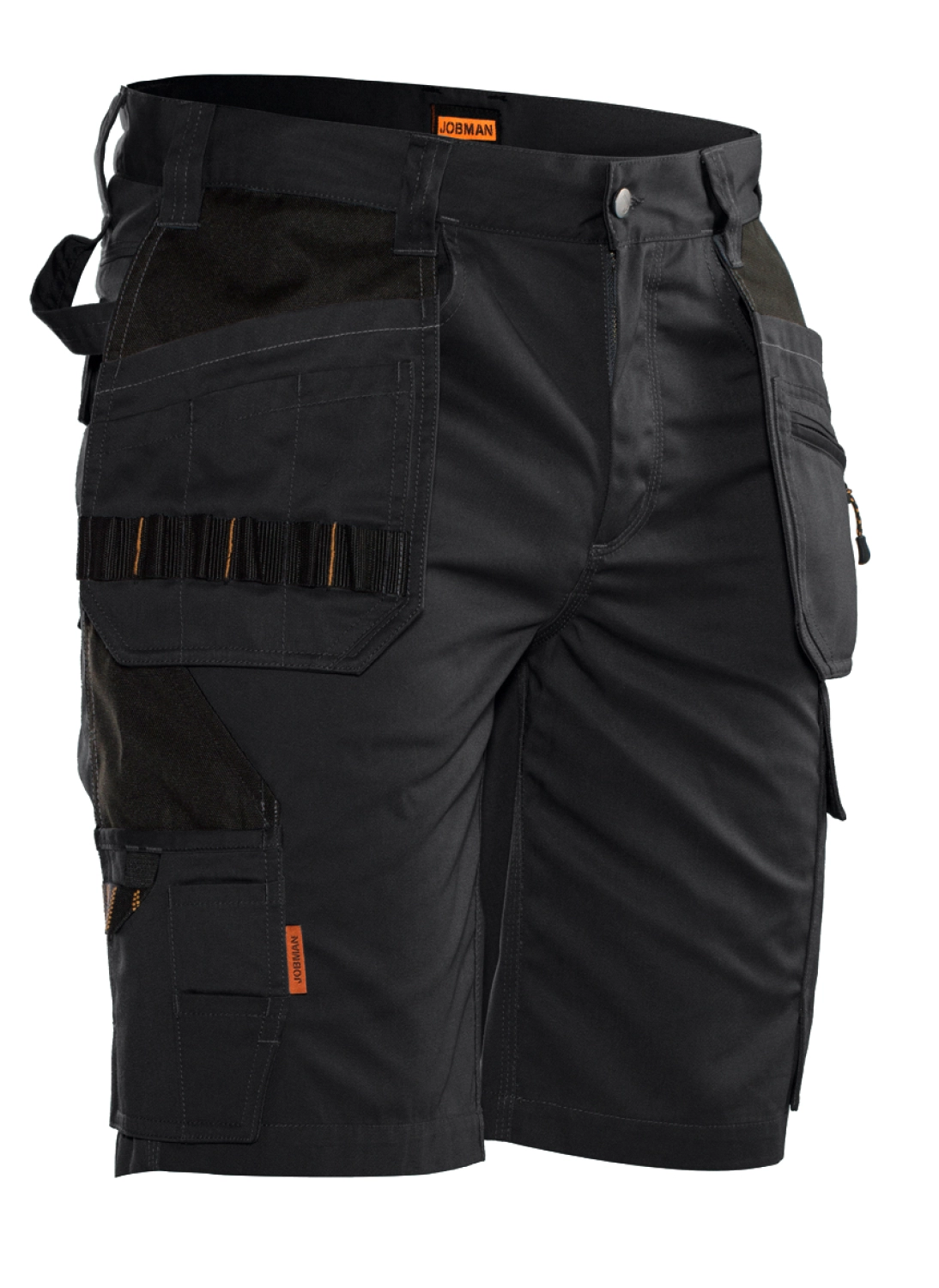 Jobman 2722 Werkbroek Kort Holsterpocket - Maat 46 - Zwart