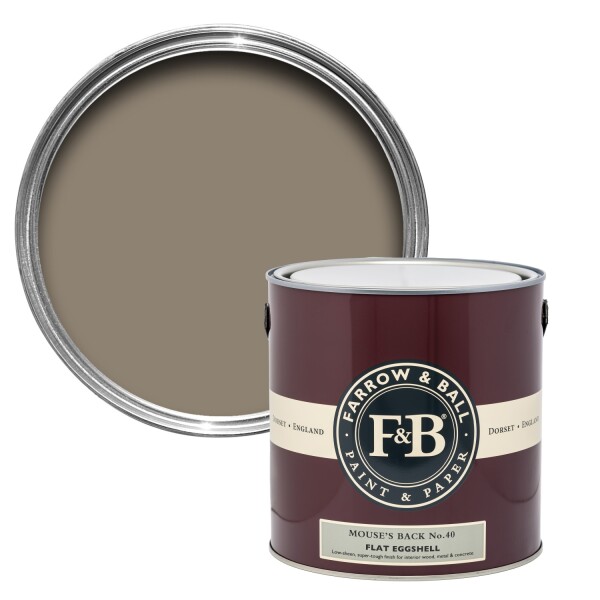 Farrow&Ball Flat Eggshell Mouse's Back No.40 - 750ml afbeelding