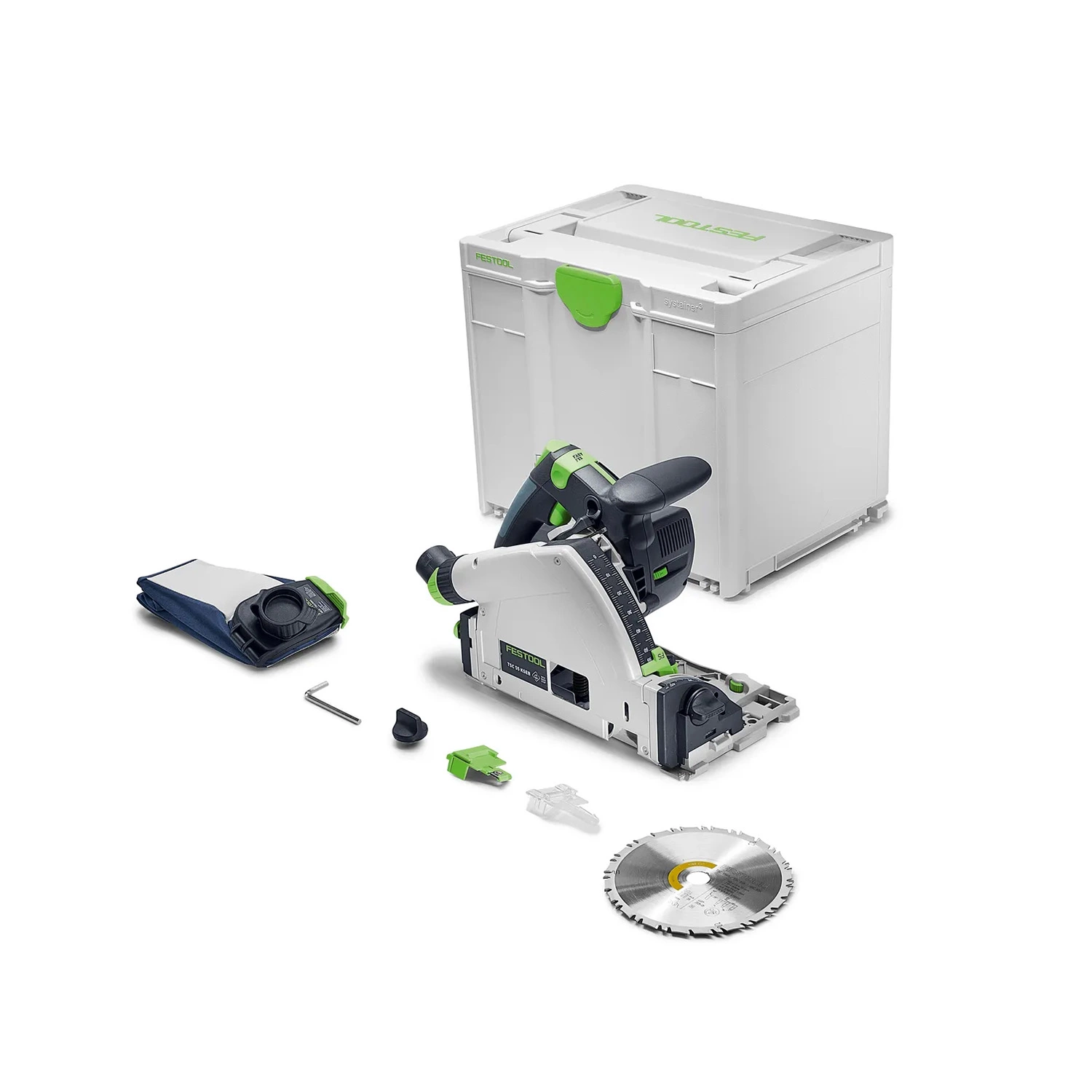 Festool TSC 55 KSEB-Basic-FS 18V Li-Ion Accu-invalcirkelzaag Body In Systainer - 160mm