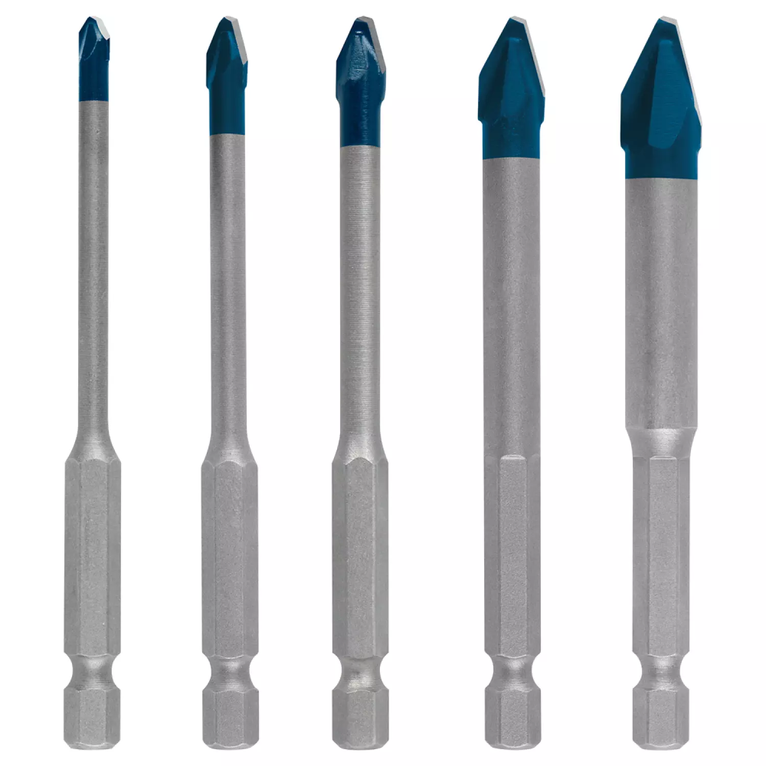 Bosch 2608900597 5-delige HardCeramic HEX-9 Borenset - 4/5/6/8/10mm