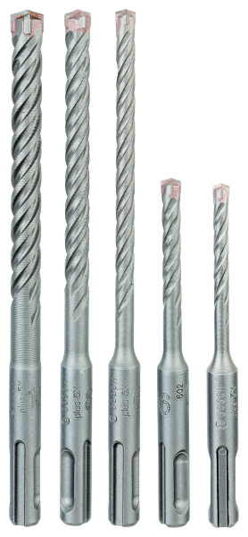 Bosch 2608833910 PRO Hamerboorset SDS Plus-5X - 5/6/6/8/10 Mm (5 Stuks)